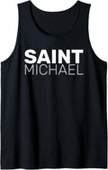 Saint Michael Archangel St. Michael Catholic Angel Warrior Tank Top Tank Top | US Best Seller