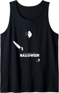 Halloween Michael Myers Silhouette In The Darkness Tank Top Tank Top | Perfect Gift Idea