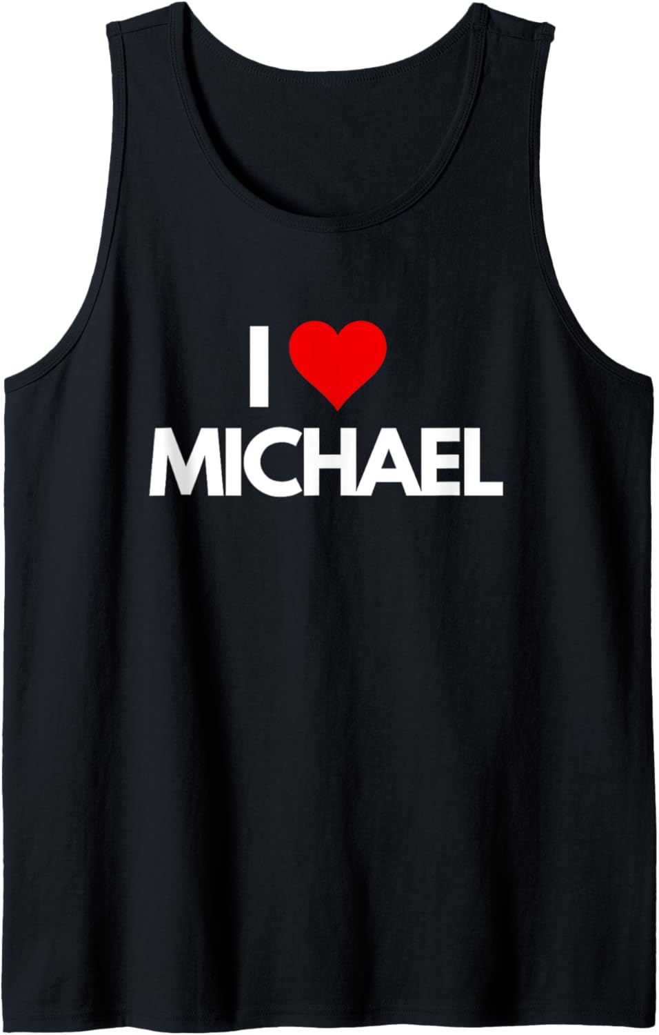 I Love Michael I Heart Michael Funny Tank Top Tank Top | Perfect Gift Idea