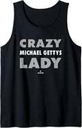 Crazy Lady for Michael Gettys Prospect Baseball Fan Gear Tank Top Tank Top | Perfect Gift Idea