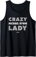 Crazy Lady for Michael Byrne Prospect Baseball Fan Gear Tank Top Tank Top | Premium Quality