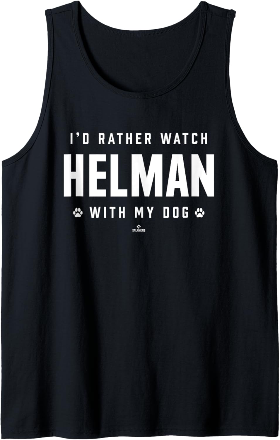 With My Dog Michael Helman Minnesota Baseball MLBPA Tank Top Tank Top | Everyday Casual Wear