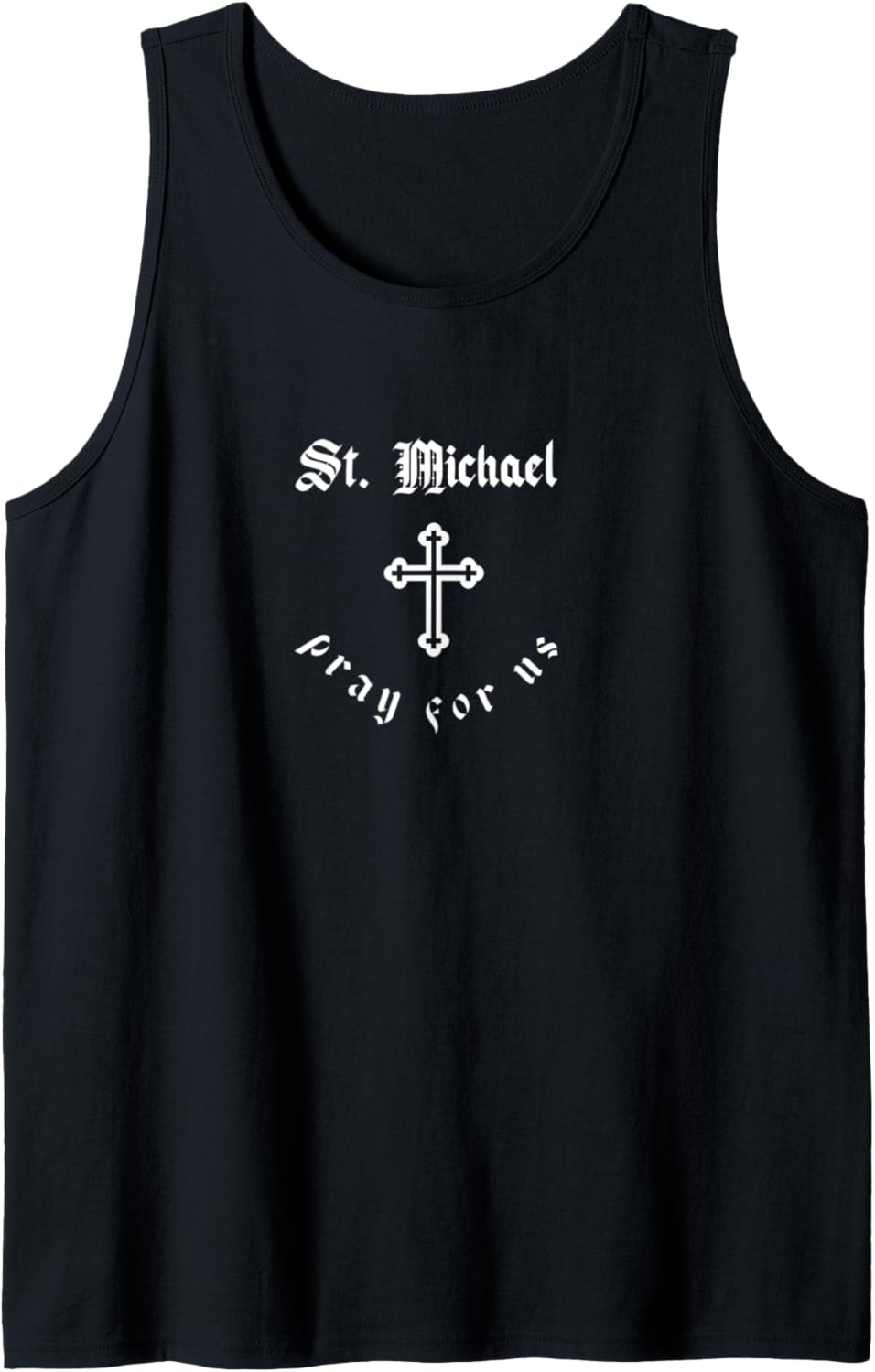 Pray For Us St. Michael Patron Saint Tank Top Tank Top | Premium Quality