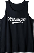 Distressed Script Michael Plassmeyer Prospect Baseball Fan Tank Top Tank Top | Trending 2025