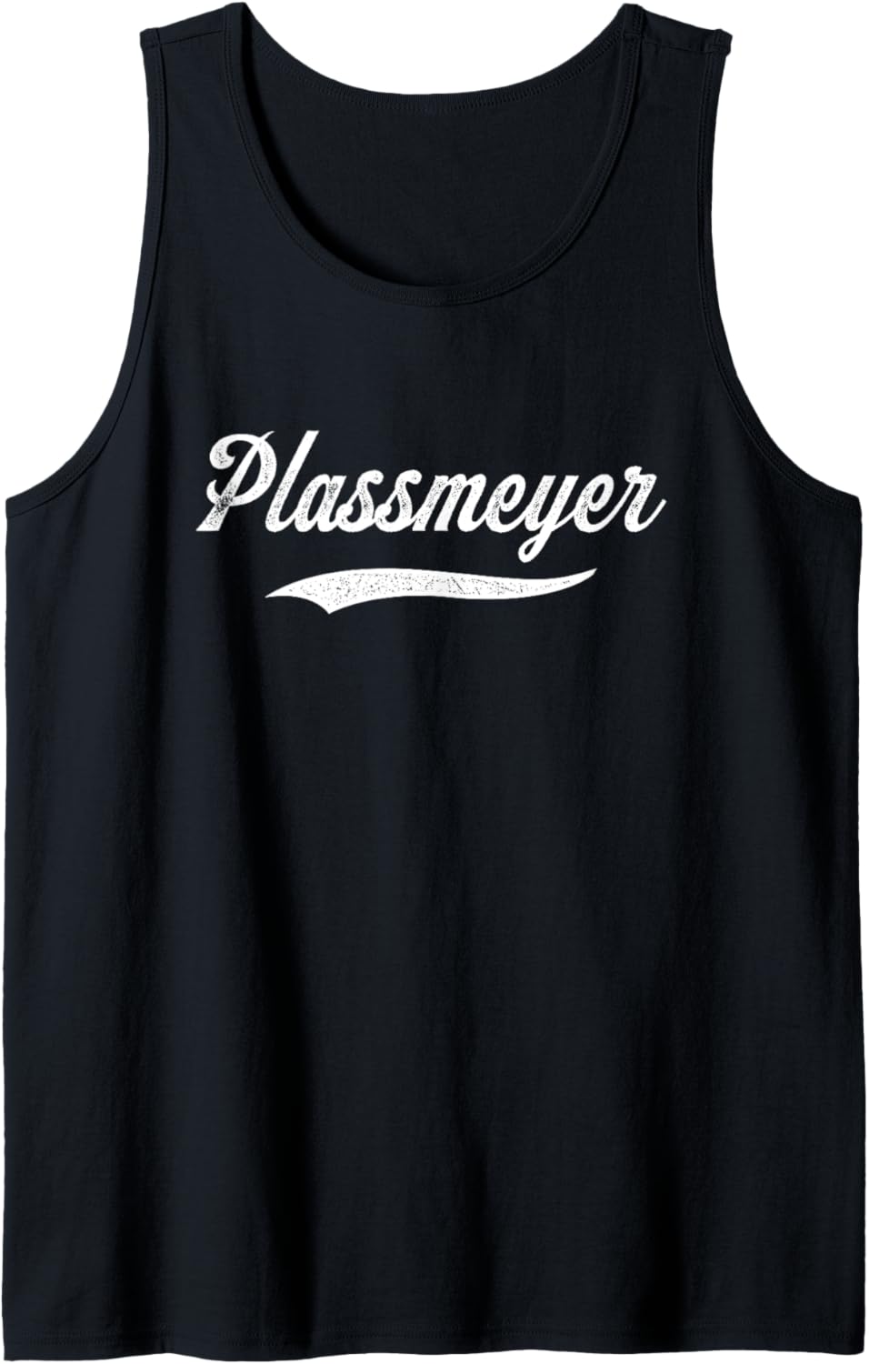 Distressed Script Michael Plassmeyer Prospect Baseball Fan Tank Top Tank Top | Trending 2025
