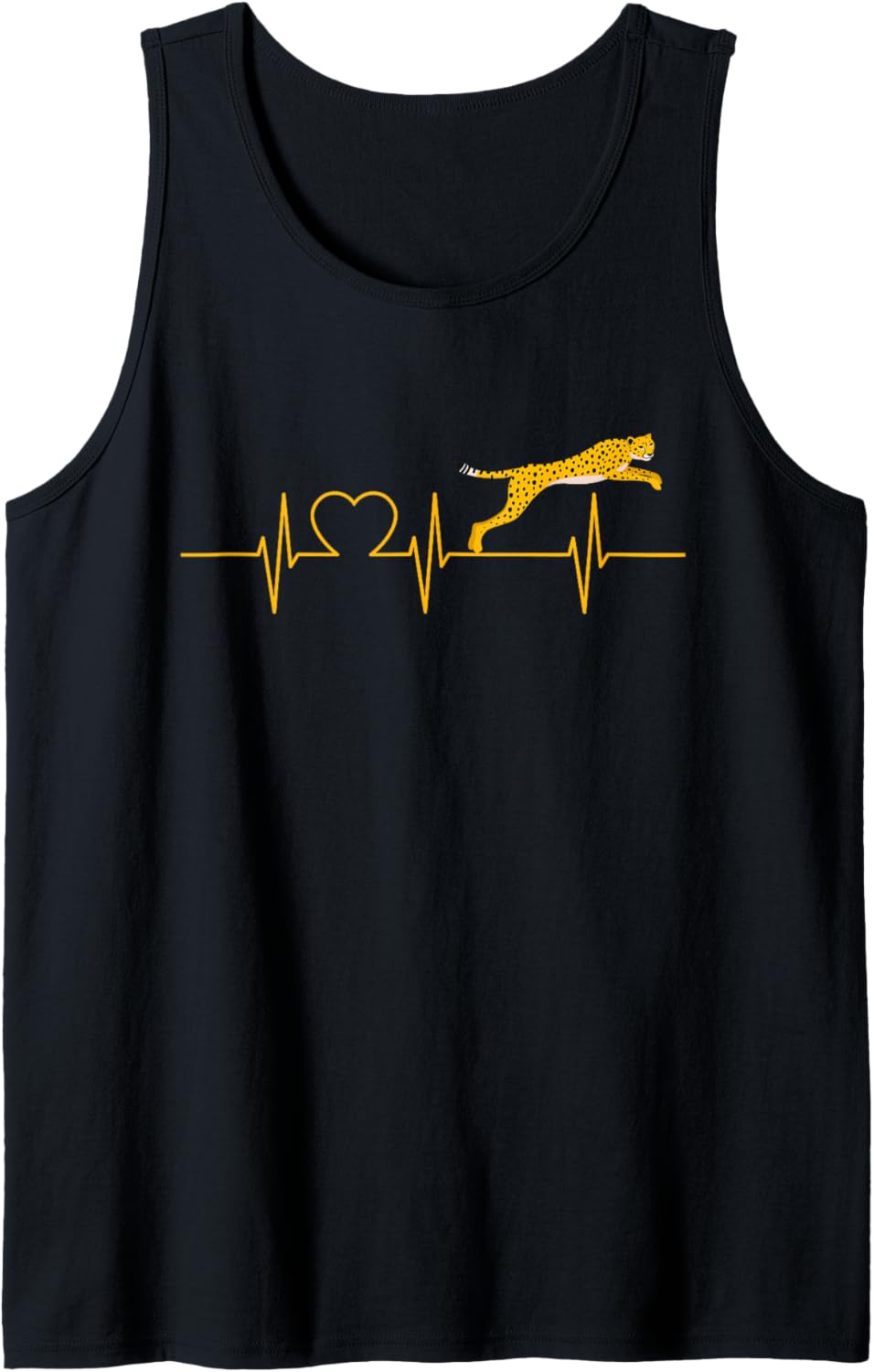 Gepard Heartbeat Cheetahs Cheetah Tank Top Tank Top Trending US Fan Favorite