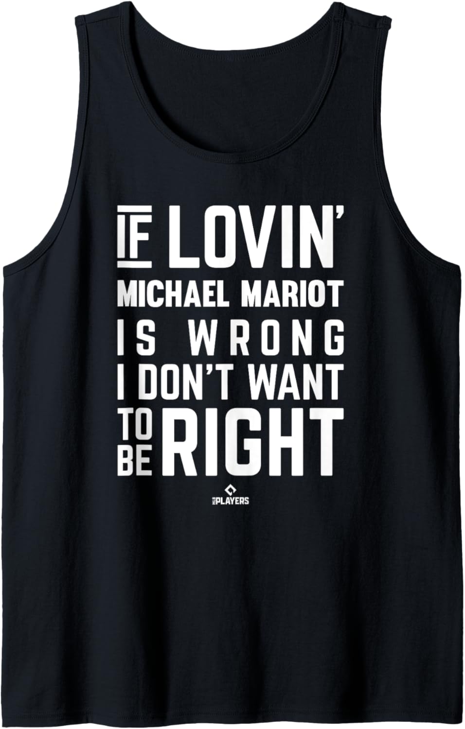 If Loving Michael Mariot Prospect Baseball Fan Gear Tank Top Tank Top | Trending 2025