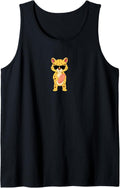 Funny Cheetah Wearing Sunglasses Playing Disc Golf Tank Top Tank Top Viral TikTok Find Fan Favorite