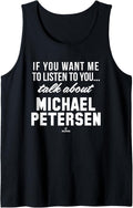 Talk About Michael Petersen Prospect Baseball Fan Gear Tank Top Tank Top | US Best Seller