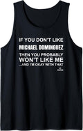 Michael Dominguez Prospect Baseball Fan Gear Tank Top Tank Top | Premium Quality