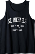 St. Michaels MD Vintage Athletic Sports JS01 Tank Top Tank Top | US Best Seller