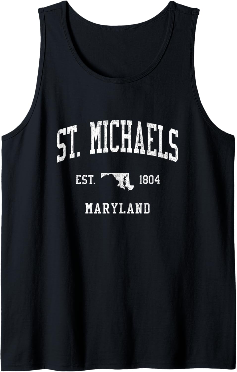 St. Michaels MD Vintage Athletic Sports JS01 Tank Top Tank Top | US Best Seller