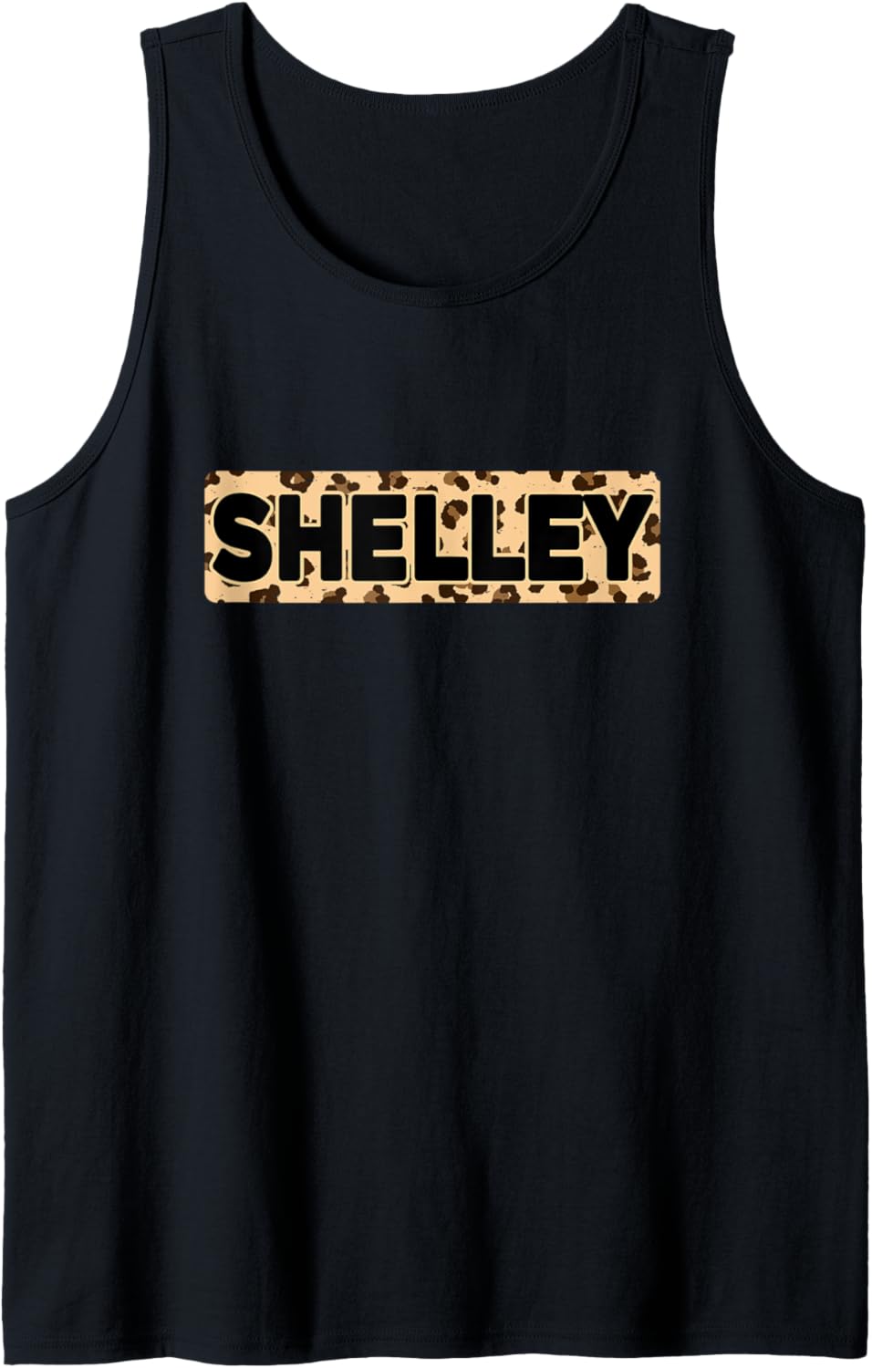 Funny Shelley Leopard Print Personalized Name Shelley Tank Top Tank Top Trending US US Top Pick