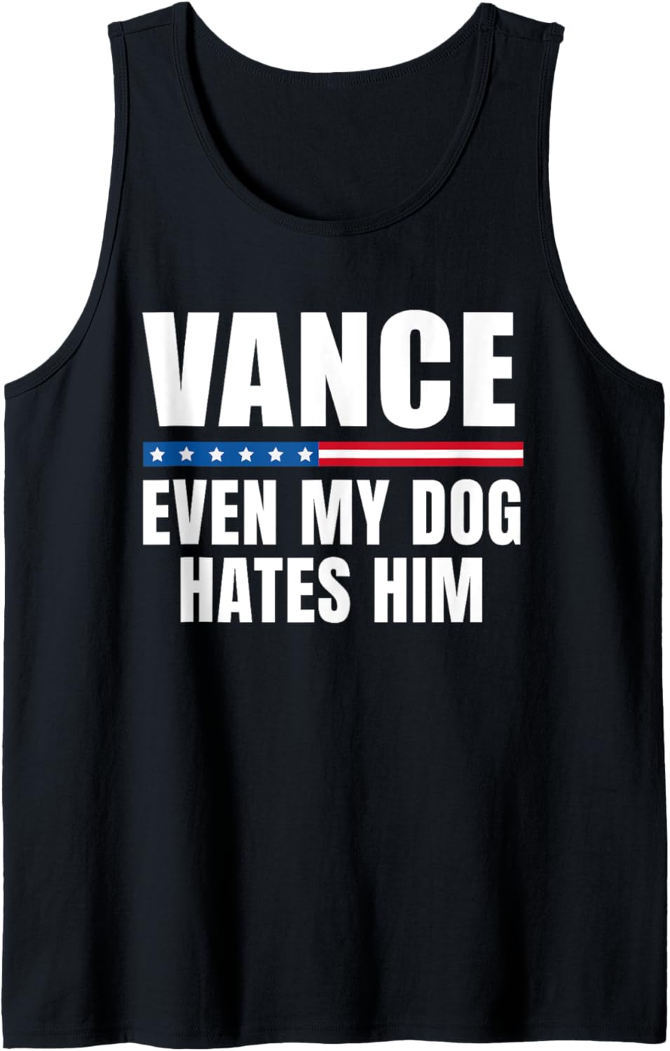 Even My Dog Hates JD Vance Anti Vance Tank Top Tank Top | US Viral Style