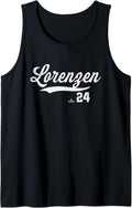 Distressed Swoosh Michael Lorenzen Kansas City Baseball Tank Top Tank Top | Viral Streetwear Style