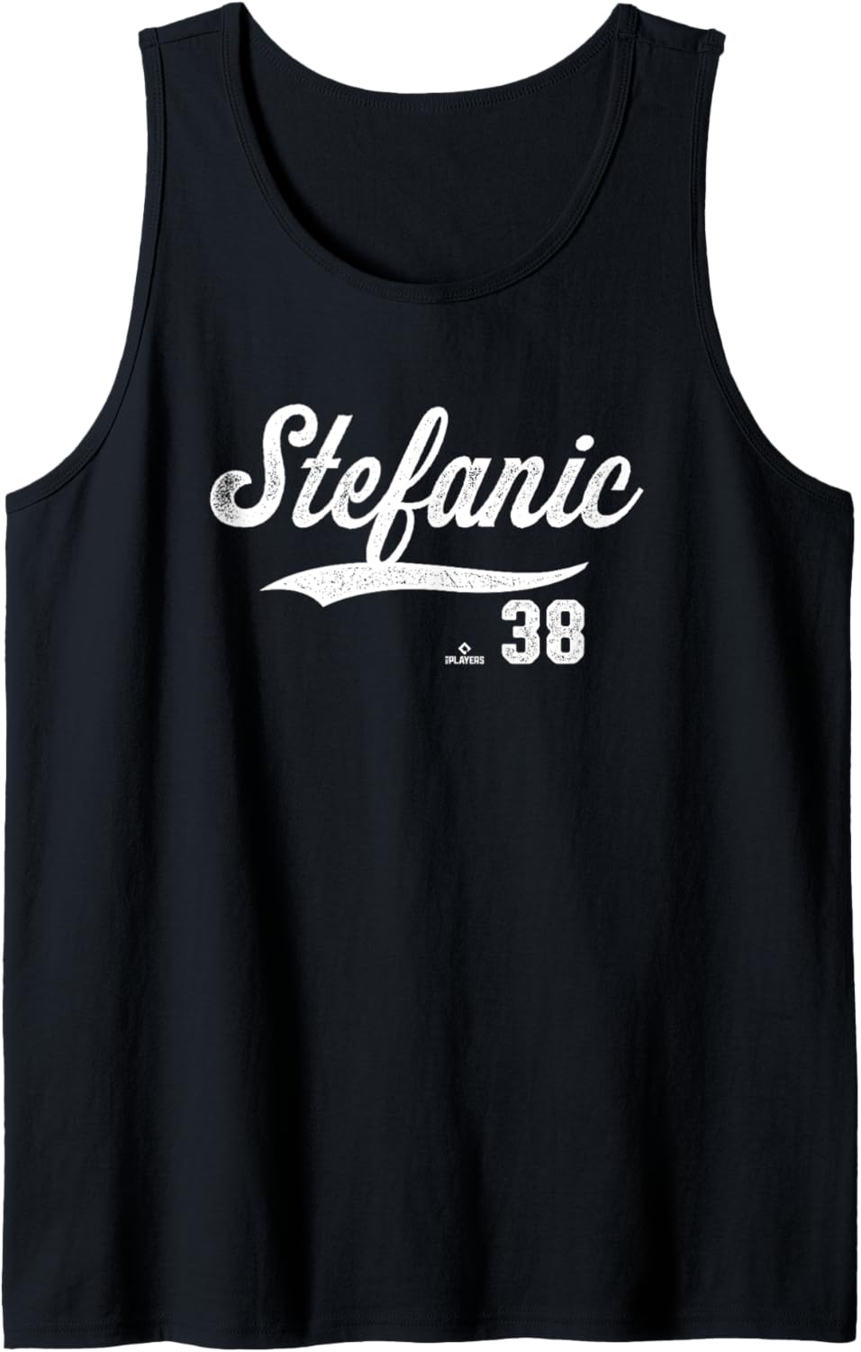 Distressed Swoosh Michael Stefanic Los Angeles Baseball Tank Top Tank Top | Trending 2025