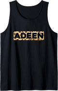 Funny Adeen Leopard Print Personalized Name Adeen Tank Top Tank Top Trending US Everyday Wear