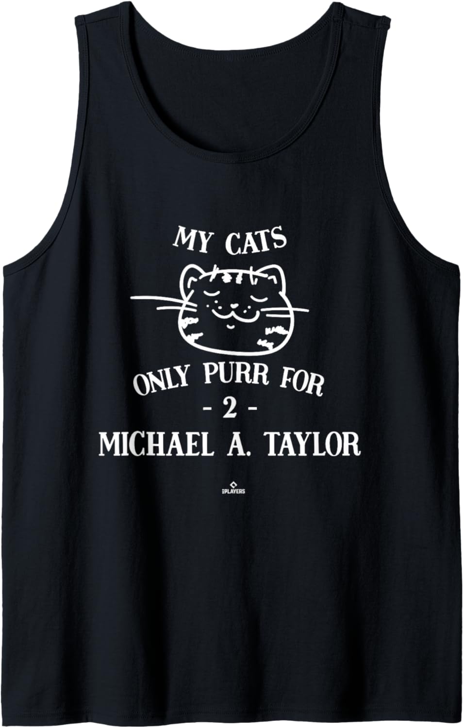 Cat Lovers for Michael A Taylor Minnesota MLBPA Tank Top Tank Top | Everyday Casual Wear