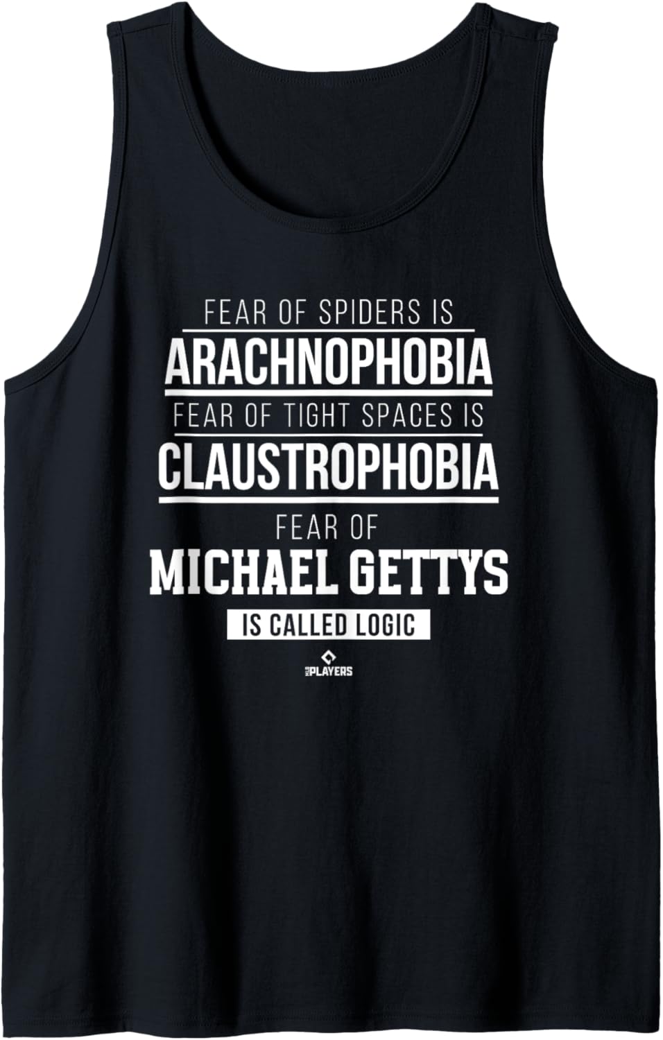 Fear of Michael Gettys Prospect Baseball Fan Gear Tank Top Tank Top | Viral Streetwear Style