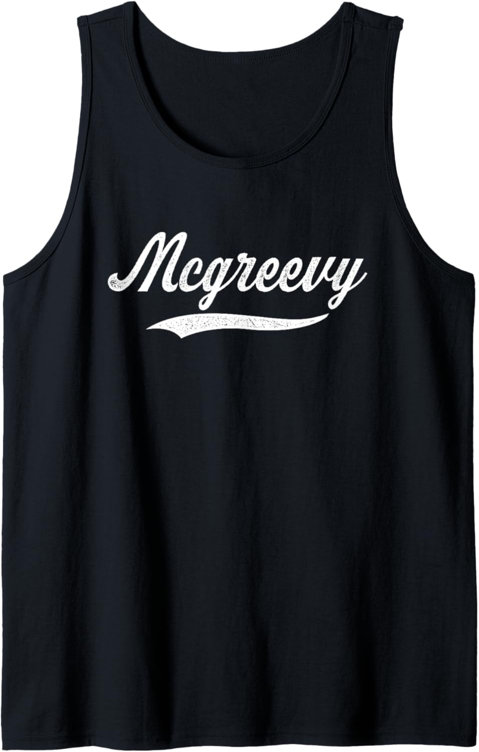 Distressed Script Michael McGreevy Prospect Baseball Fan Tank Top Tank Top | Perfect Gift Idea