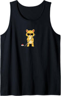 Funny Cheetah Wearing Sunglasses Curling Tank Top Tank Top Trending US Fan Favorite