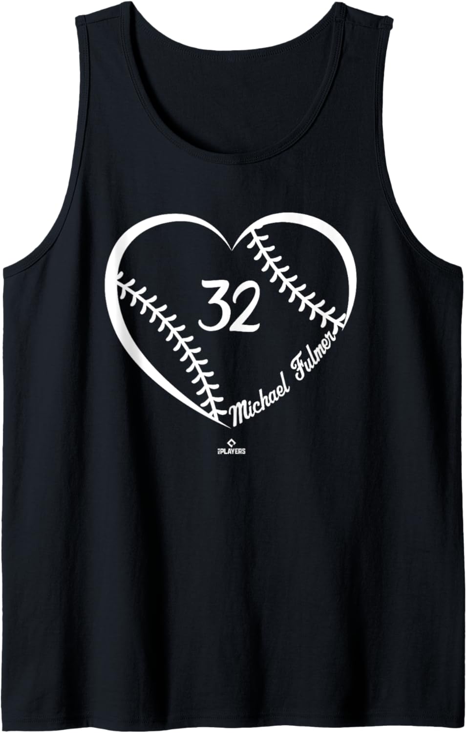 Baseball Heart Number Michael Fulmer MLBPA Tank Top Tank Top | Perfect Gift Idea