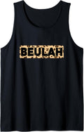 Funny Beulah Leopard Print Personalized Name Beulah Tank Top Tank Top Viral TikTok Find US Top Pick