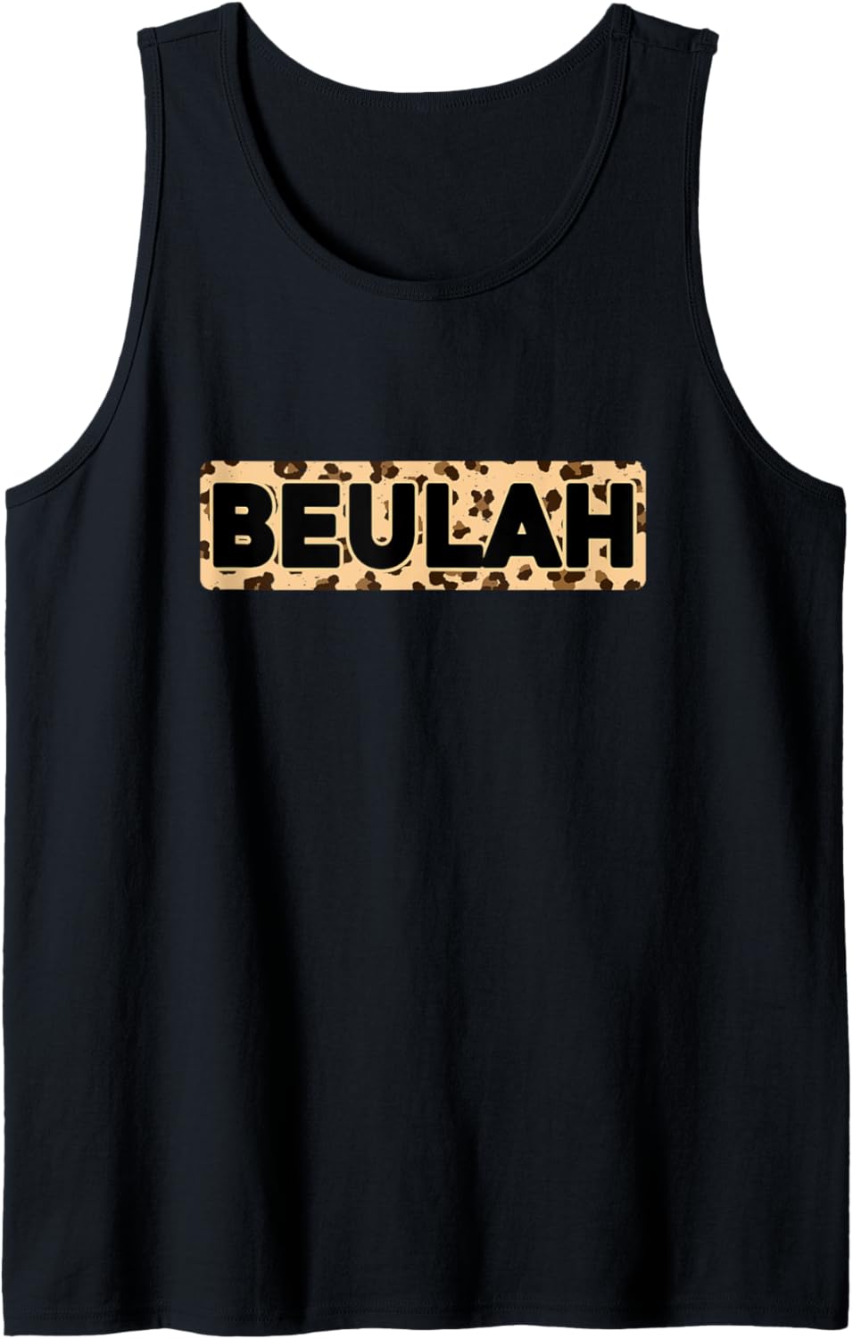 Funny Beulah Leopard Print Personalized Name Beulah Tank Top Tank Top Viral TikTok Find US Top Pick