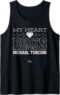 My Heart Beats for Michael Turconi Prospect Baseball Fan Tank Top Tank Top | Everyday Casual Wear