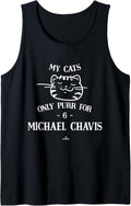 Cat Lovers for Michael Chavis Washington MLBPA Tank Top Tank Top | Perfect Gift Idea