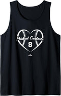 Baseball Heart Number Michael Conforto San Francisco MLBPA Tank Top Tank Top | Trending 2025