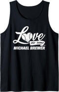 Love Me Some Michael Brewer Prospect Baseball Fan Gear Tank Top Tank Top | Viral Streetwear Style