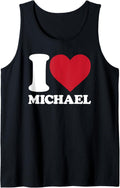 I Love Michael - I heart Michael Tank Top Tank Top | Perfect Gift Idea