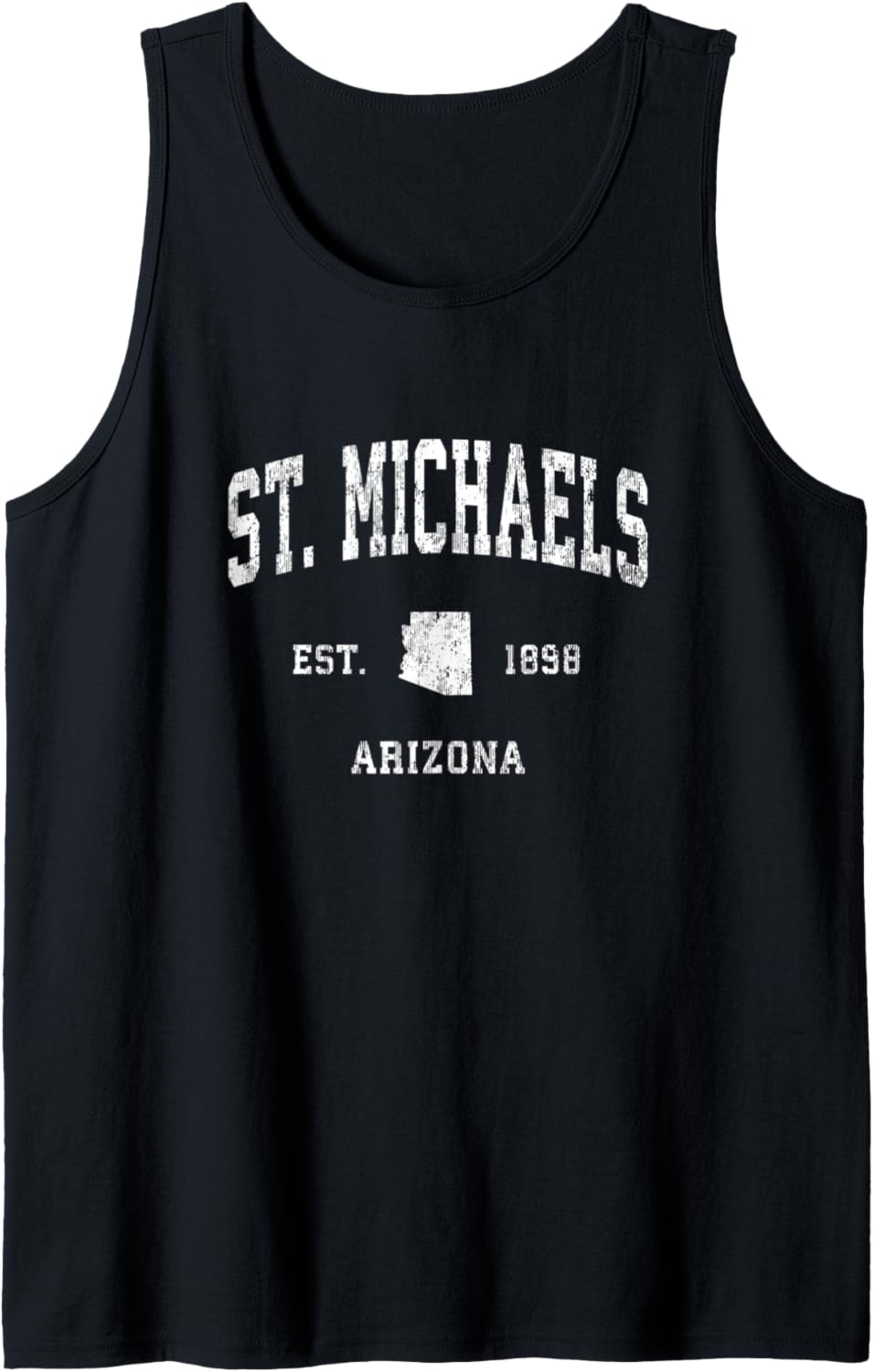 St. Michaels Arizona AZ Vintage Athletic Sports Design Tank Top Tank Top | US Best Seller