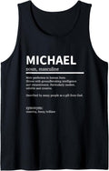 Definition Michael Name Saying Michael First Name Michael Tank Top Tank Top | Viral Streetwear Style
