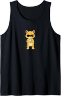 Funny Cheetah Wearing Sunglasses Playing Trombone Tank Top Tank Top Viral TikTok Find Fan Favorite