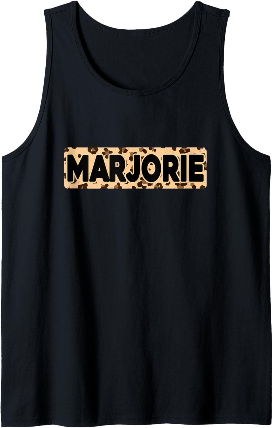 Funny Marjorie Leopard Print Personalized Name Marjorie Tank Top Tank Top Trending US Fan Favorite
