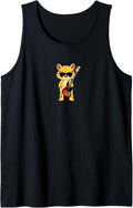 Funny Cheetah Wearing Sunglasses Playing Bass Guitar Tank Top Tank Top Streetwear Style Hot Right Now