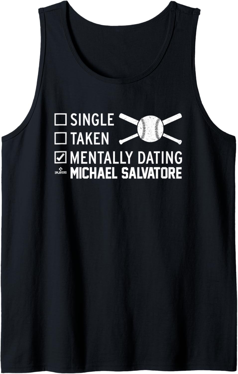 Mentally Dating Michael Salvatore Prospect Baseball Fan Gear Tank Top Tank Top | US Best Seller