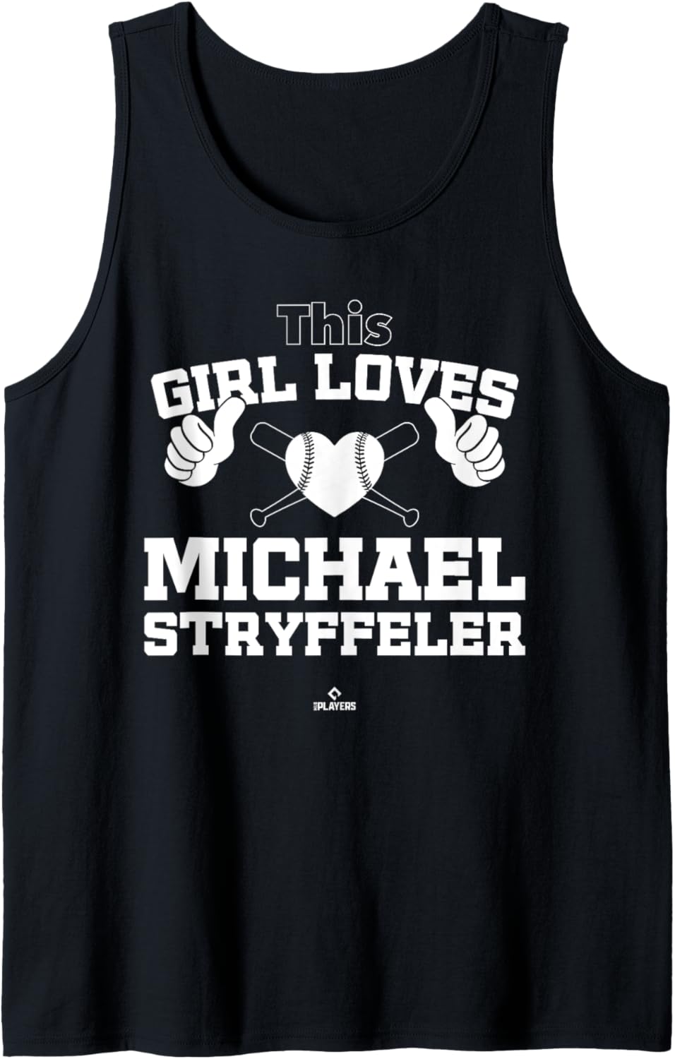 This Girl Loves Michael Stryffeler Prospect Baseball Fan Tank Top Tank Top | Premium Quality