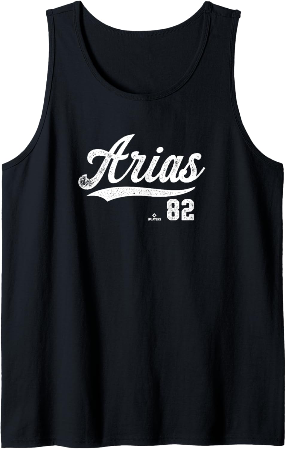 Distressed Swoosh Michael Arias Chicago Baseball MLBPA Tank Top Tank Top | Perfect Gift Idea
