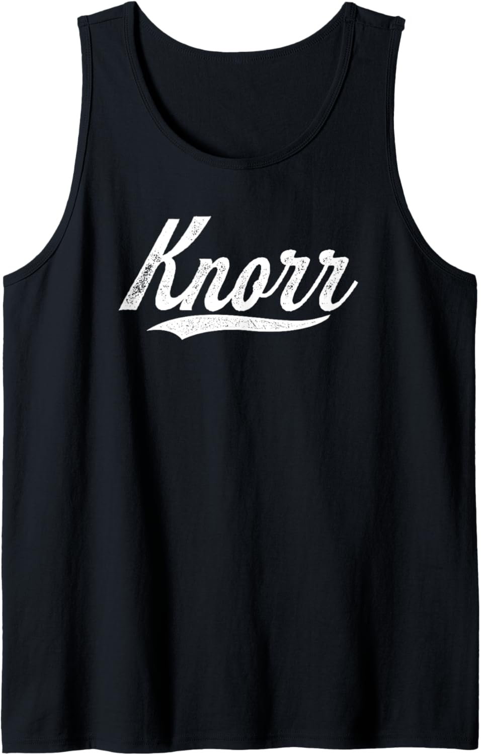 Distressed Script Michael Knorr Prospect Baseball Fan Gear Tank Top Tank Top | Everyday Casual Wear