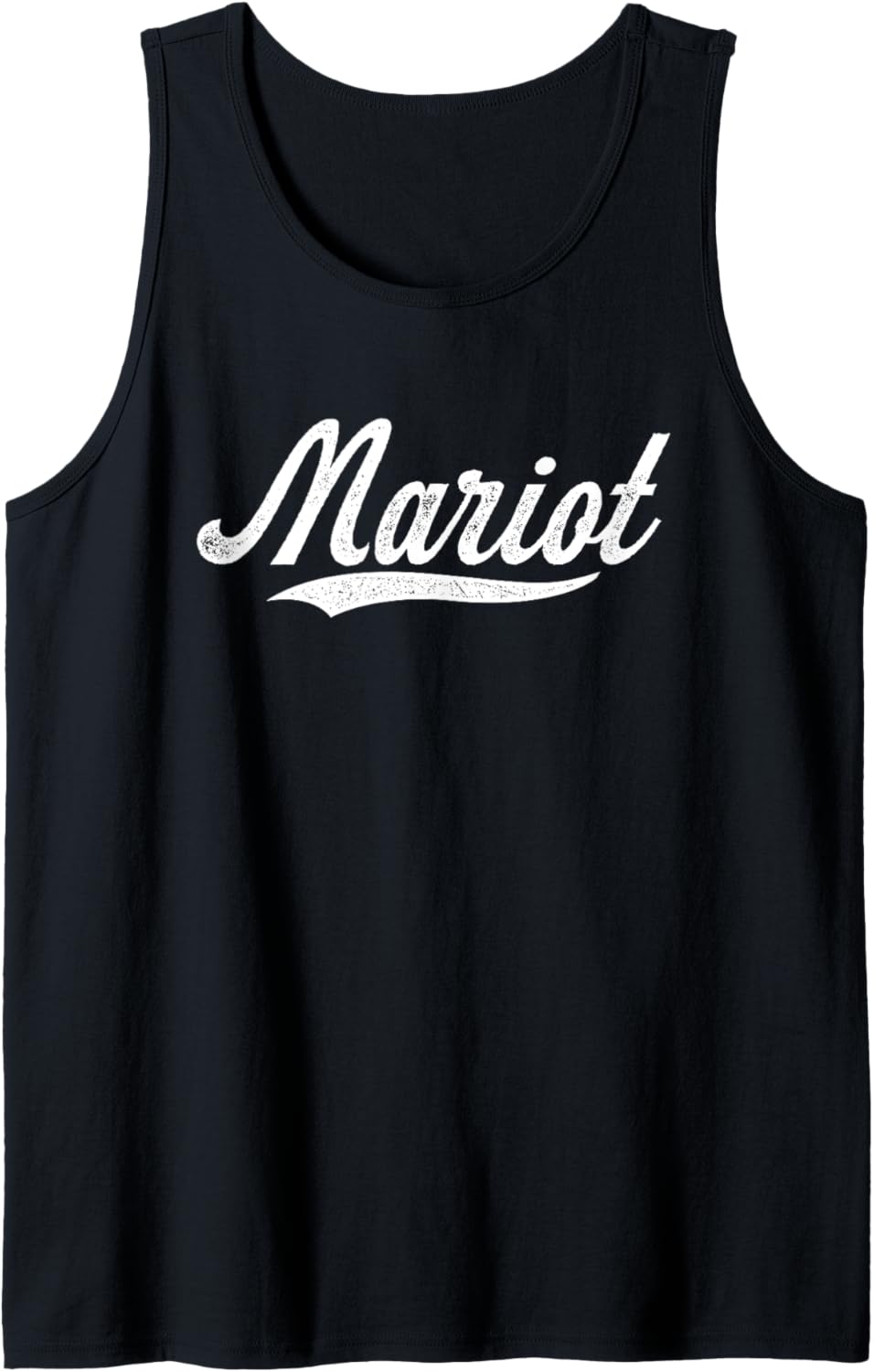 Distressed Script Michael Mariot Prospect Baseball Fan Gear Tank Top Tank Top | US Best Seller