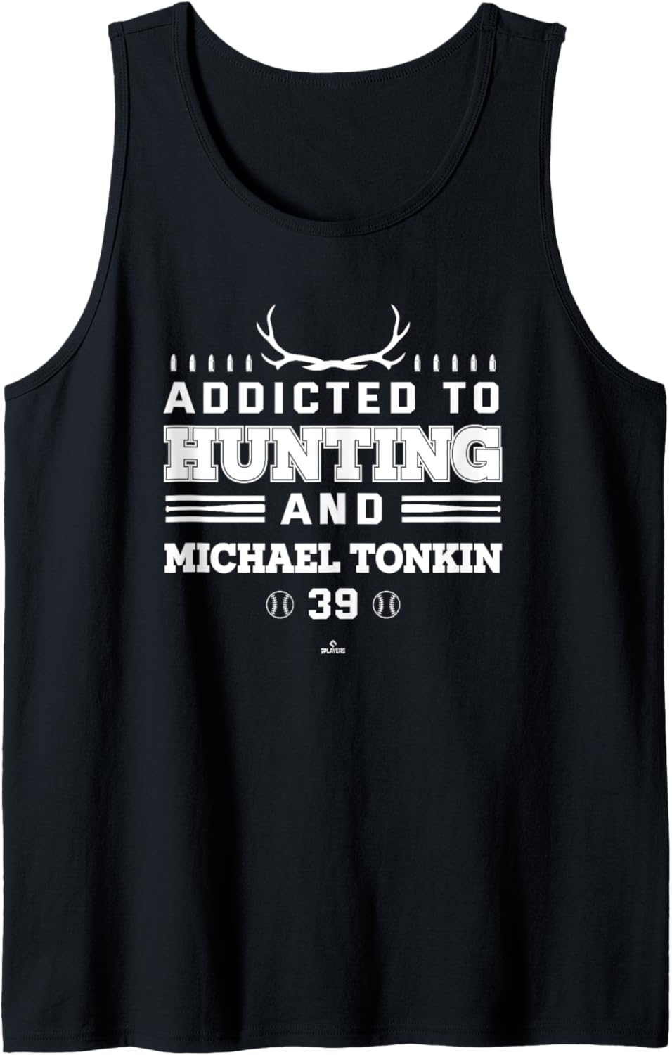 Addicted to Deer Hunting & Michael Tonkin Minnesota Baseball Tank Top Tank Top | Viral Streetwear Style