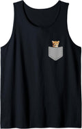 Funny Cheetah In Your Pocket Wildlife Animal Tank Top Tank Top High Search Demand Gift Ready