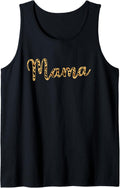 Leopard Print Mama Cute Simple Cheetah Mother s Day Gift Tank Top Tank Top Streetwear Style Fan Favorite