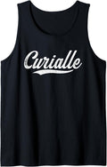 Distressed Script Michael Curialle Prospect Baseball Fan Tank Top Tank Top | Perfect Gift Idea