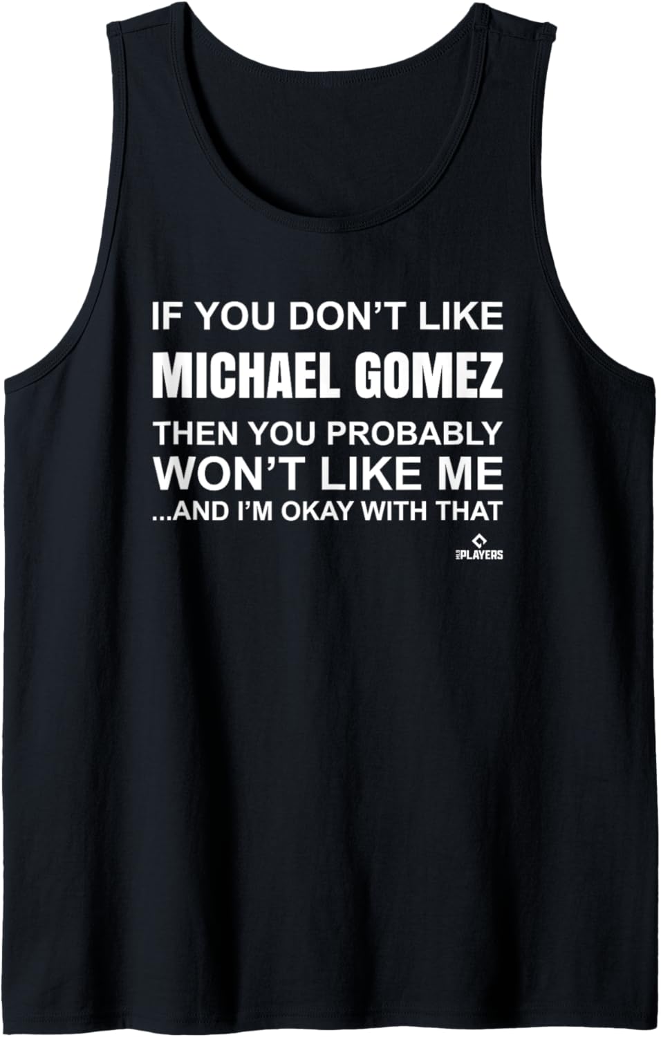 Michael Gomez Prospect Baseball Fan Gear Tank Top Tank Top | Viral Streetwear Style