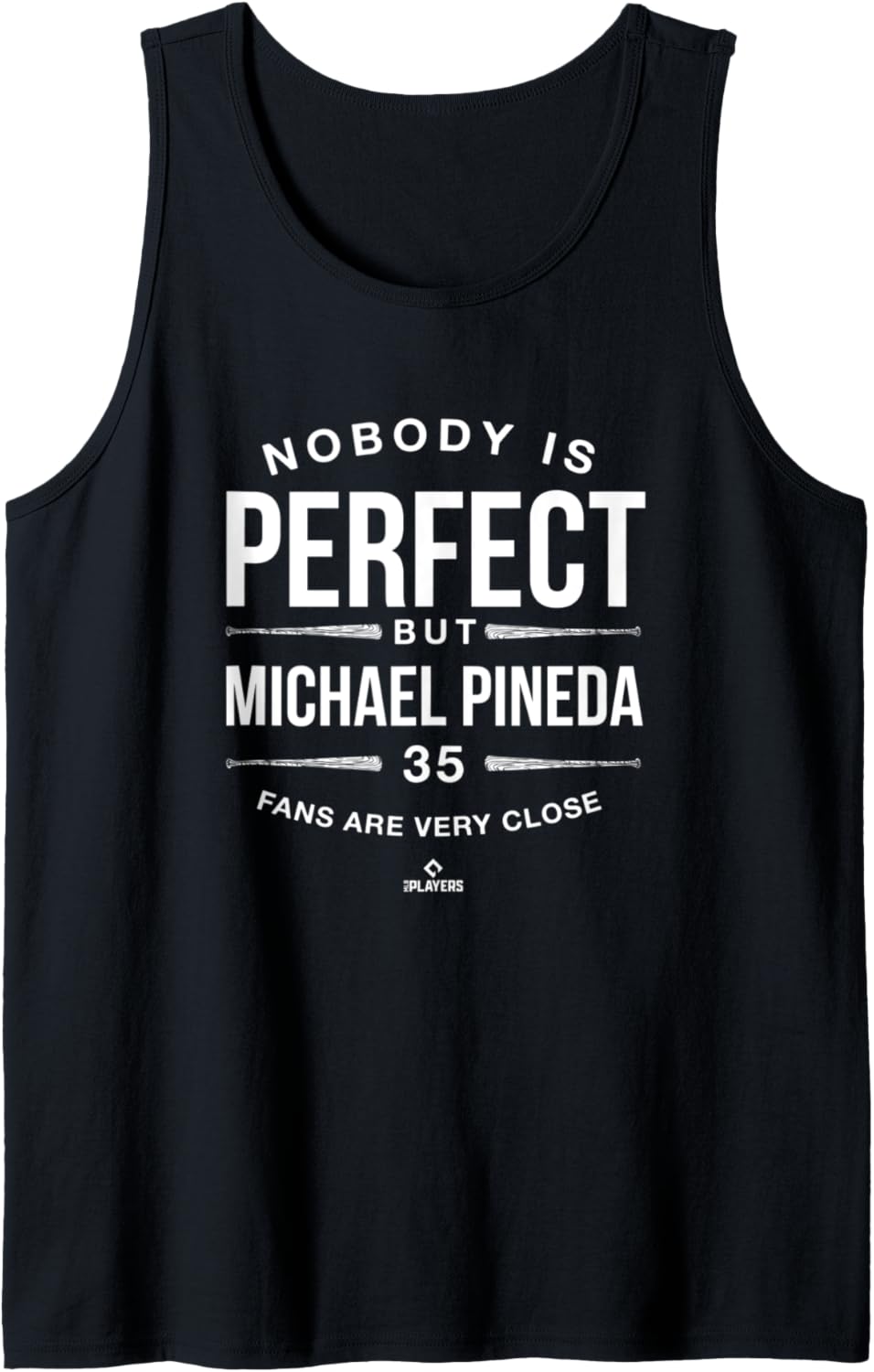 Nobody is Perfect Funny Michael Pineda Baseball Player Tank Top Tank Top | Trending 2025