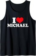 I Love Michael, I Heart Michael Tank Top Tank Top | Premium Quality